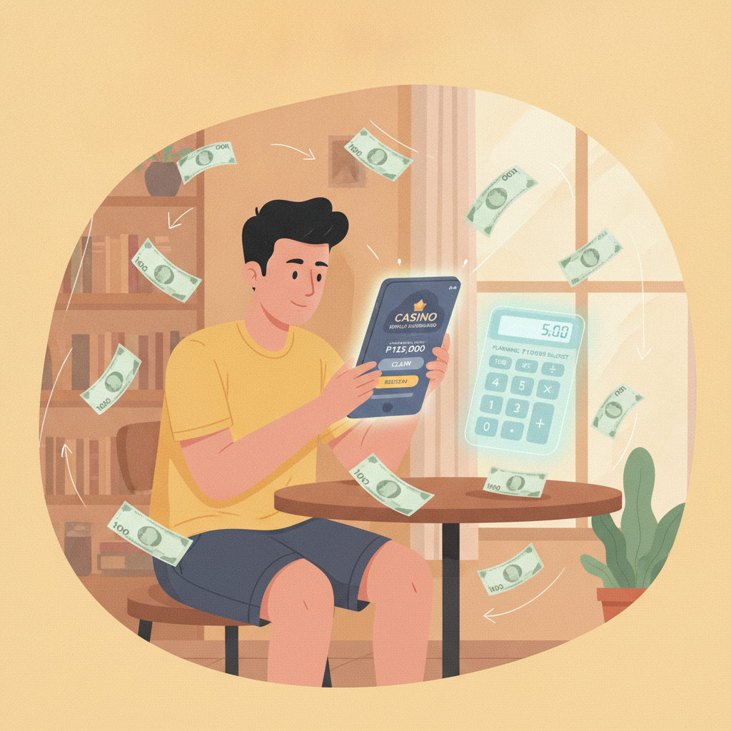 Illustration: How to Read RK Phantom Wagering Requirements: A Peso-by-Peso Guide for Filipino Players